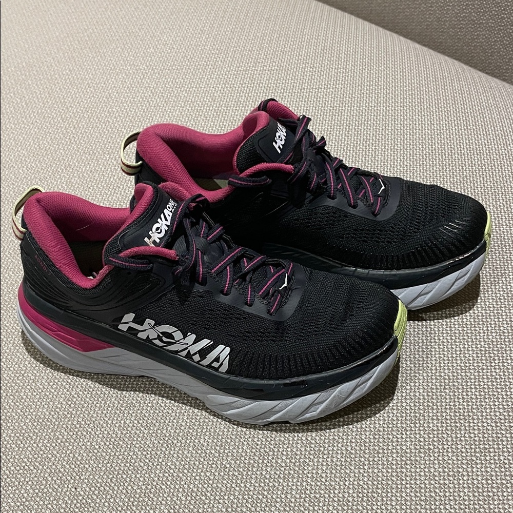 Hoka Women's Bondi 7 Athletic Shoes, 7.5M